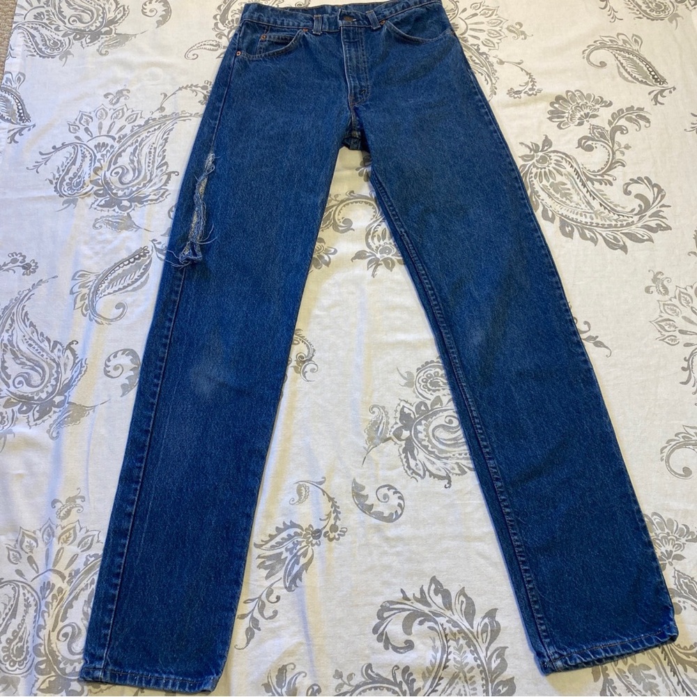 Vintage 90's Levis 505‎ 0215Jeans
Size 31×36 Regular Straight Made in the USA